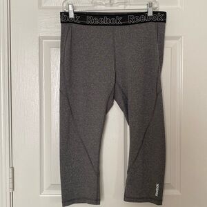 Reebok pants 
men’s 3/4 length conditioning compression tights